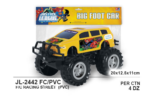 Justice League Big Foot Car